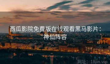 西瓜影院免费版在线观看黑马影片：神仙阵容