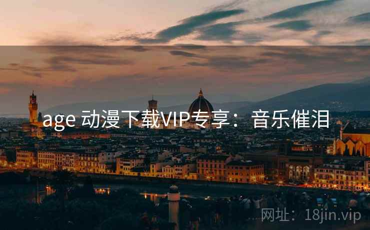 age 动漫下载VIP专享：音乐催泪